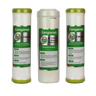 Bộ 3 lõi lọc nước Kangaroo chính hãng (Dùng được cho các loại máy RO)