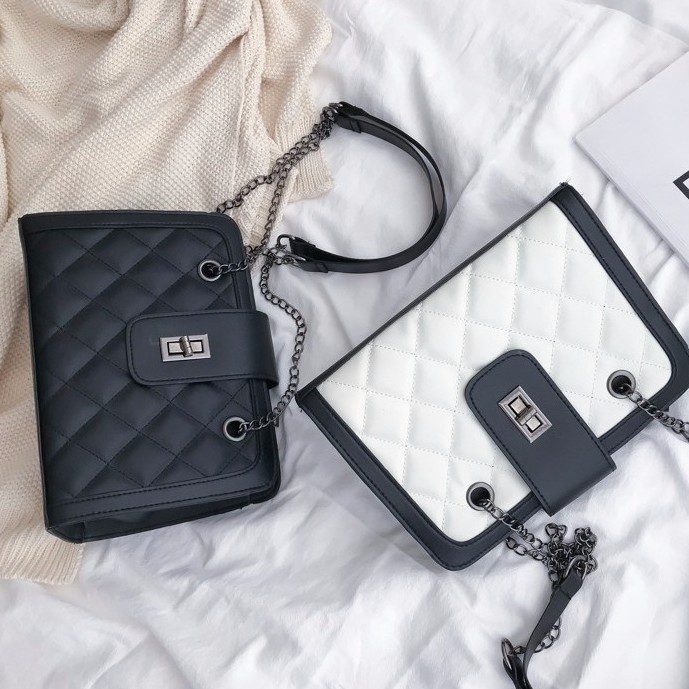 TÚI XÁCH NỮ ĐEO CHÉO DÁNG VUÔNG TRẦN TRÁM ROTALY TT 87 | BigBuy360 - bigbuy360.vn