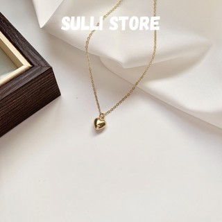 Dây chuyền Tiny heart vàng Sulli store