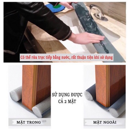 Thanh Mút Xốp Chặn Cửa 93cm