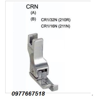 Chân vịt 1 kim mí phải cr1/16n
