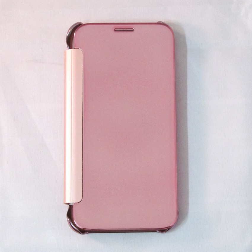 Bao da Clearview Galaxy J5 Pro Hồng