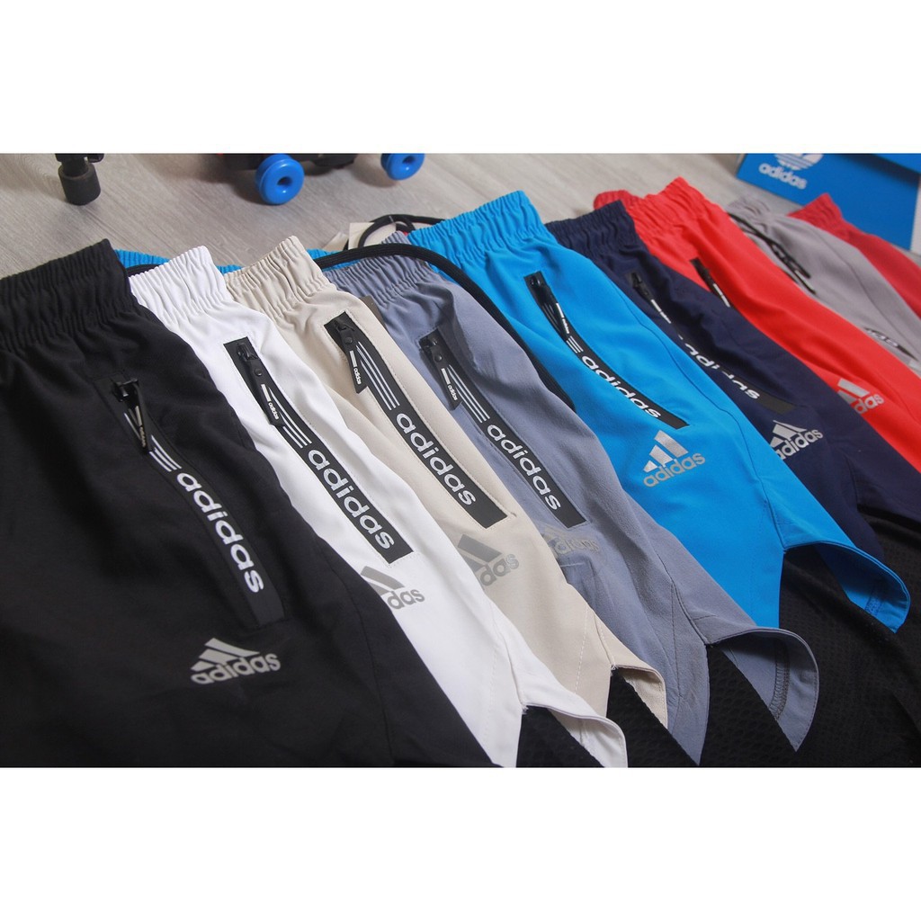 [Sale Sốc 27/3]  Quần Tập Gym, Thể Thao Nam 2 Lớp Adidas - Phúc Gym Store