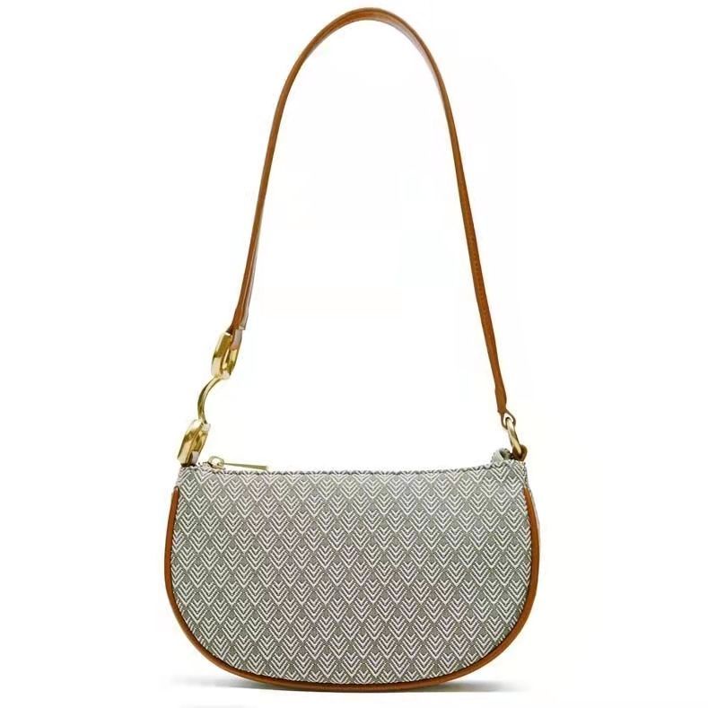 ZARA Túi đeo dưới cánh tay mini Thêu Họa Tiết Màu Cổ Điển Thời Trang Mùa Xuân Cho Nữ