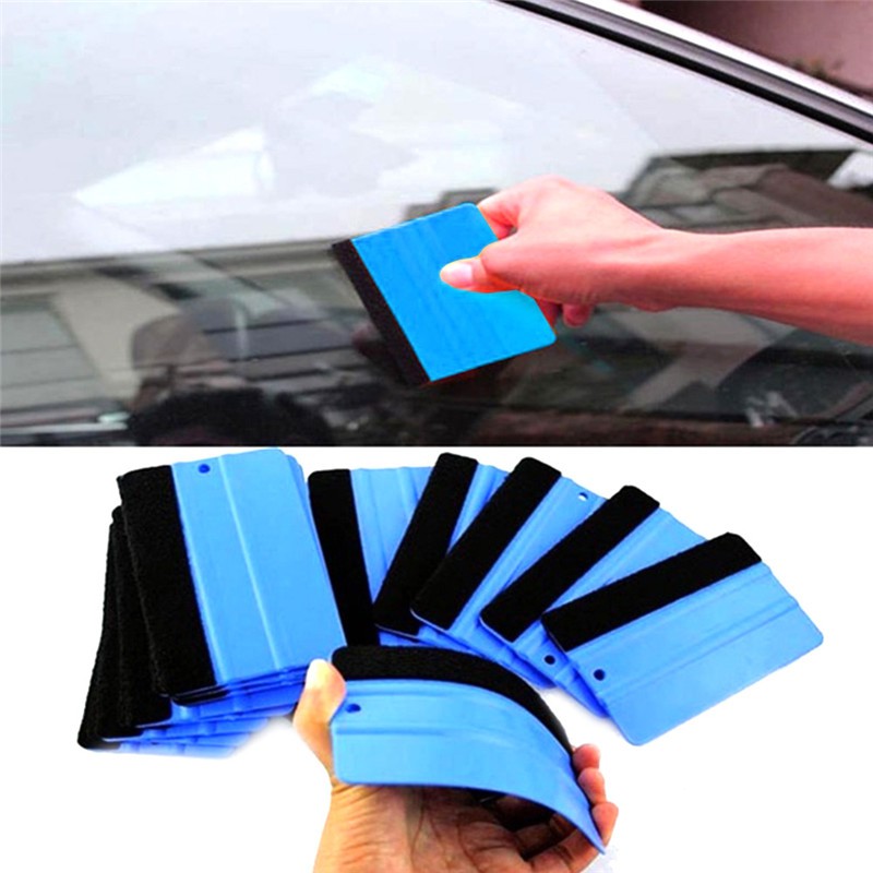 Bộ 2 miếng cạo phim dán cửa sổ xe hơi tiện lợi