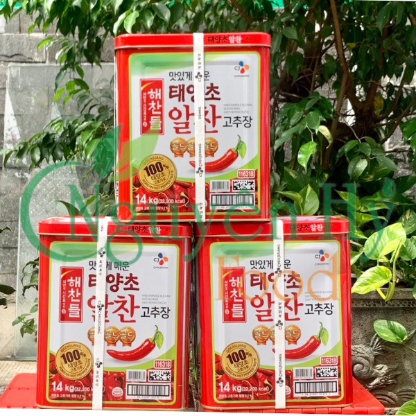 Tương Ớt GOCHUJANG CJ Hàn Quốc Thùng 14kg