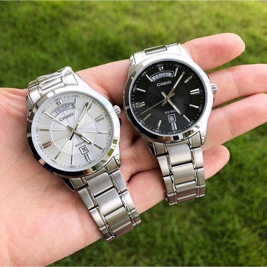 Đồng hồ Nam Casio MTP 1381, đồng hồ chính hãng, thiết kế sang trọng có lịch thứ ngày
