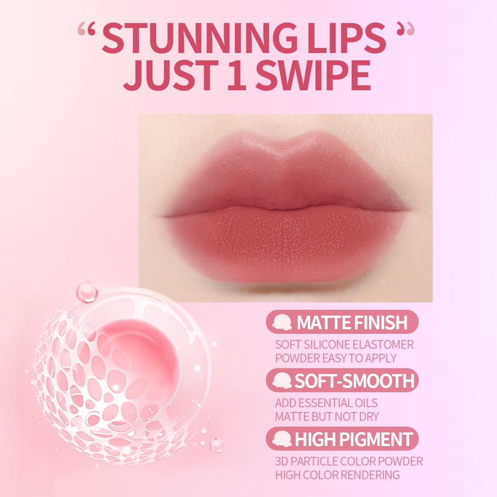 Son lì Popjuice Ireneda mềm mịn dưỡng ẩm lên màu lâu trôi