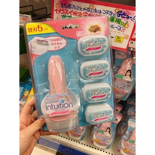 (HÀNG PICK STORE NHẬT - ORDER ) Dao cạo lông Schick Intuition 4 đầu thay