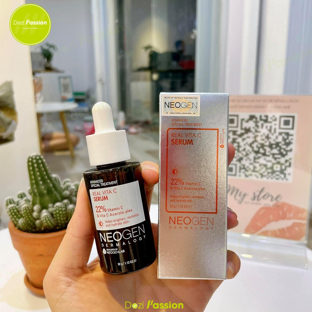 Tinh Chất Serum Neogen Vitamin C Làm Trắng Da, Mờ Thâm - Neogen Dermalogy Real Vita C Serum 32g