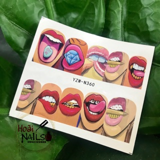 Sticker nước 3D