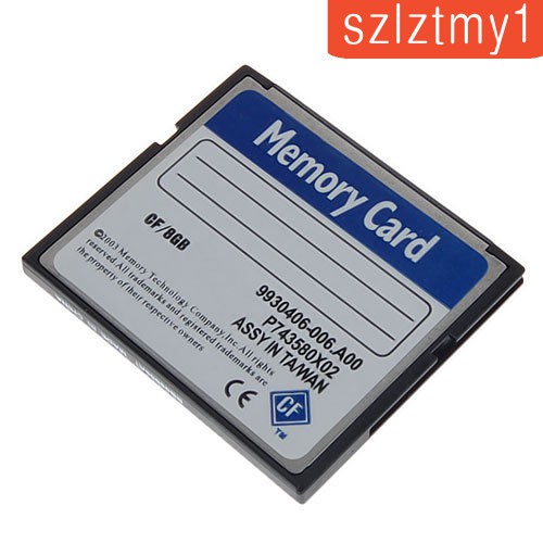 Thẻ nhớ kỹ thuật số Compact Flash CF 8GB dành cho máy ảnh kỹ thuật số Canon EOS | BigBuy360 - bigbuy360.vn