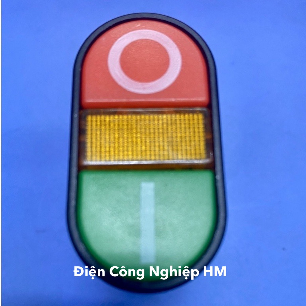 Nút Ấn Nhấn Đề Kép APBB - 22&25N, Nút đôi có đèn 600V-10A