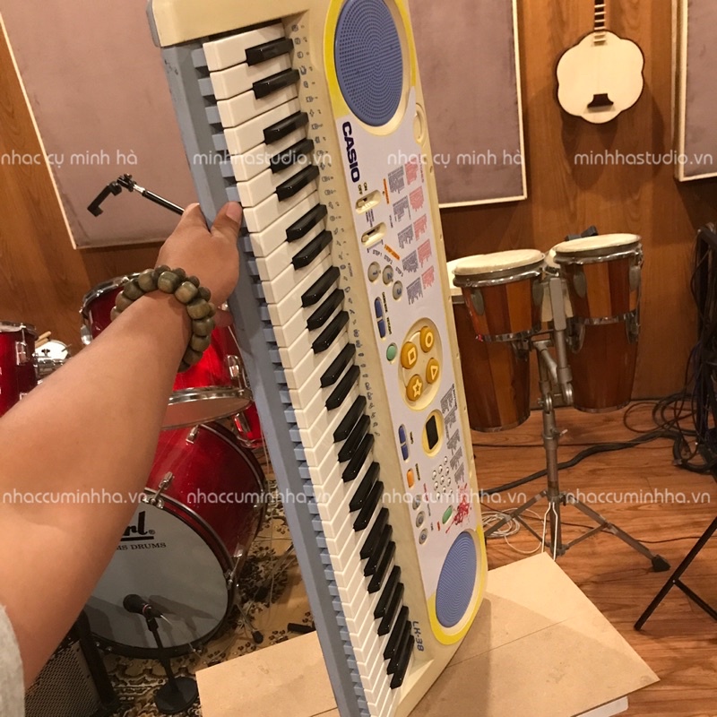 Đàn Organ Casio Lk-38 nội địa Nhật, phím led phát sáng, âm sắc và điệu rất hay
