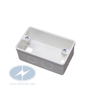 Hộp âm đơn Nanoco NA101 màu trắng
