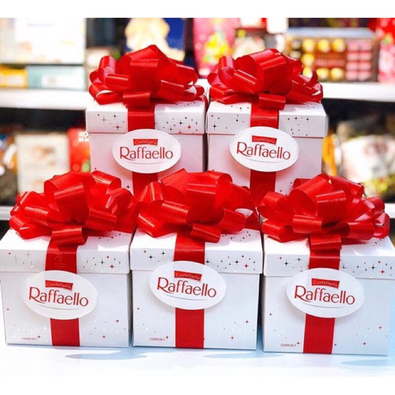 RAFFAELLO HỘP NƠ ĐỎ SANG TRỌNG