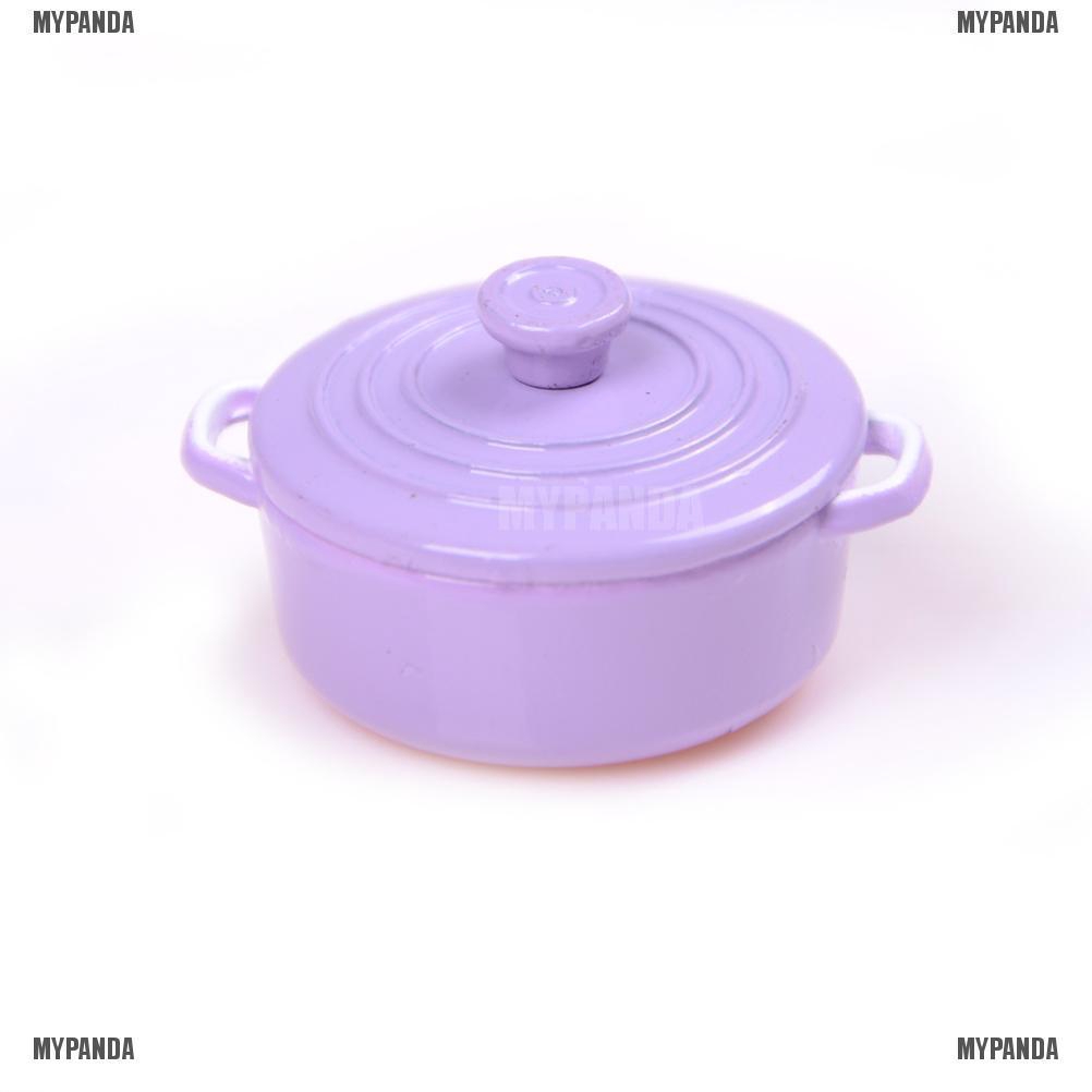 Nồi nấu trứng mini tỉ lệ 1: 12 trang trí cho nhà búp bê