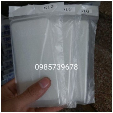 ốp dẻo silicon trong suốt cho samsung S10