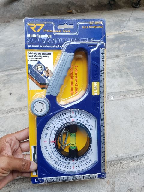 Thước thủy đo Góc nghiêng R7 R7-8919