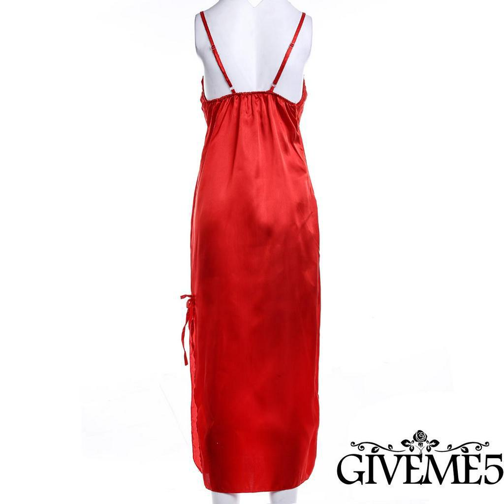 đồ ngủ Lụa Phối Ren Gợi Cảm Cho Nữ