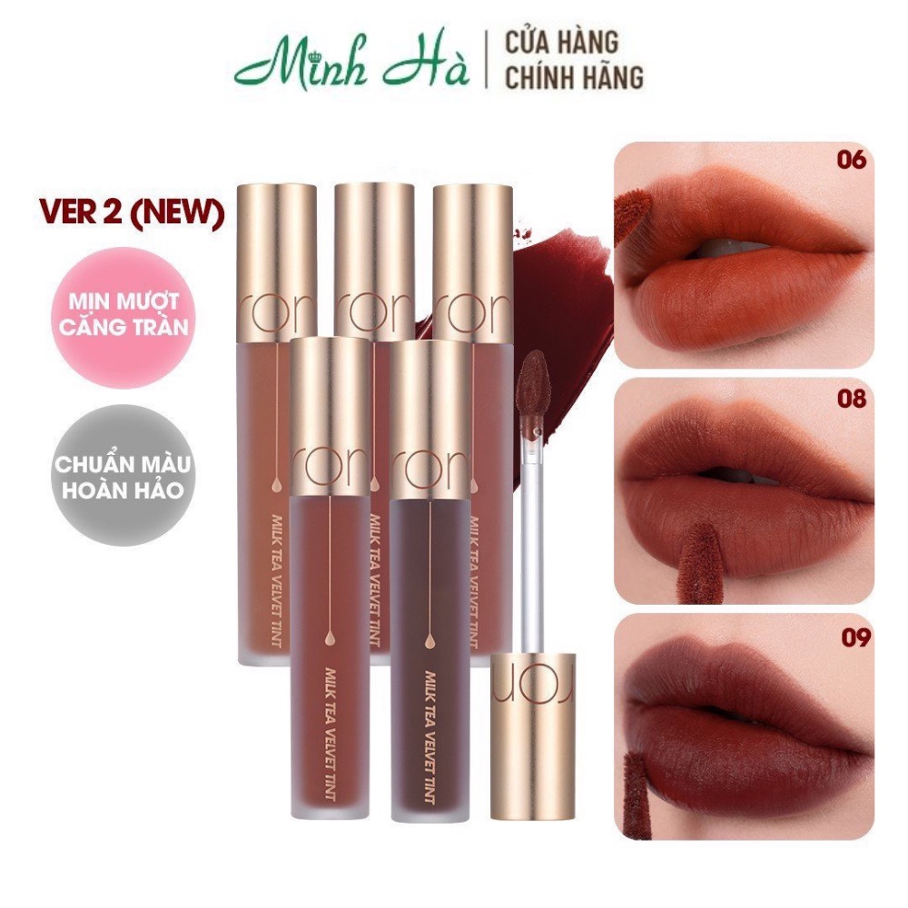 Son Romand Milk Tea Velvet Tint 4.4g cho đôi môi thêm rạng rỡ