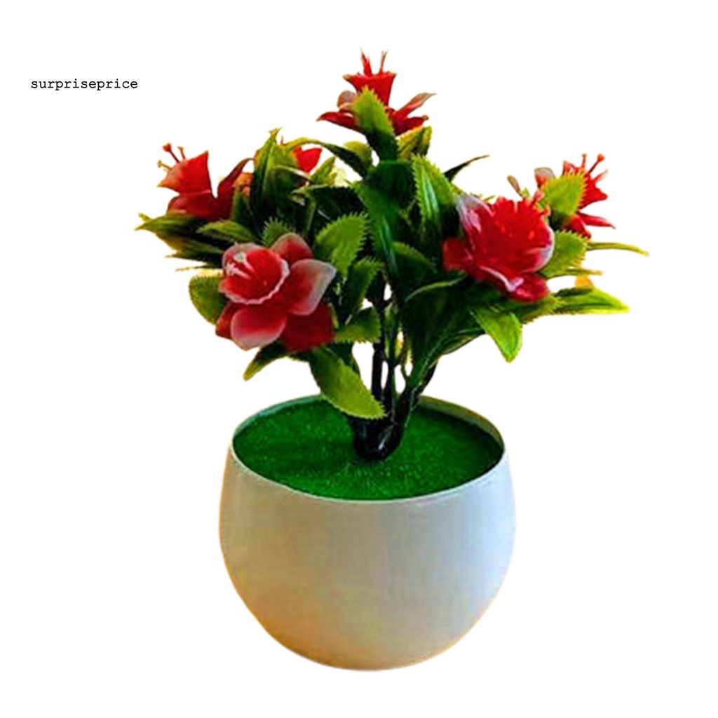 Chậu cây giả bằng nhựa trang trí nhà cửa