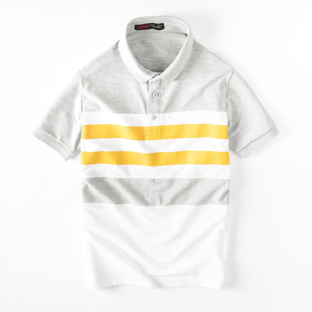 [Mã FAMALLT5 giảm 15% đơn 150K] Áo thun nam polo phối màu LADOS-9022 | BigBuy360 - bigbuy360.vn