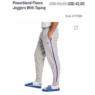 Quần nỉ nam jogger thể thao cao cấp chính hãng Chapions xuất xịn