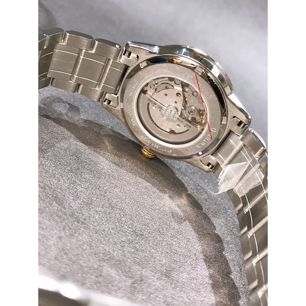 Đồng hồ nam Bulova lộ cơ 98A230 21 jewels