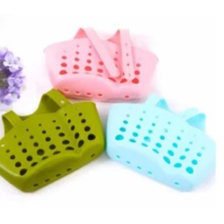 Giỏ đựng giẻ rửa bát có quai treo