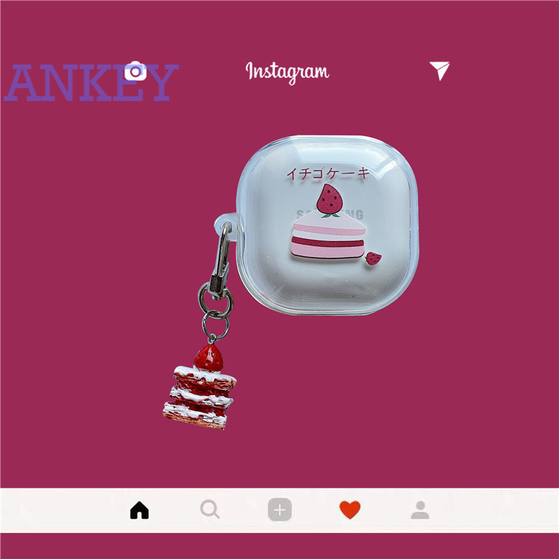 Samsung Galaxy Buds 2 / Buds Pro / Buds Live Vỏ bảo vệ hộp sạc tai nghe họa tiết hoạt hình dễ thương cho