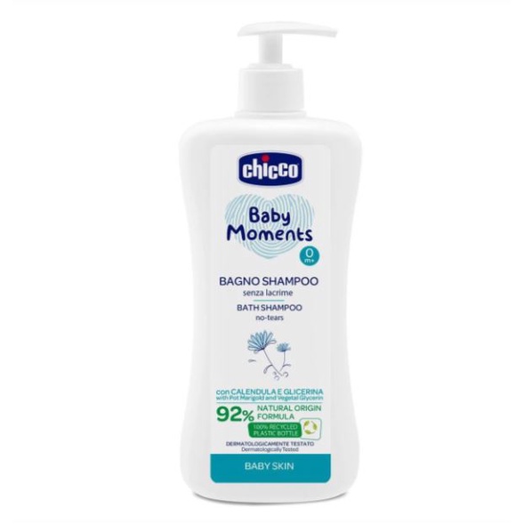 SỮA TẮM GỘI CHICCO CHIẾT XUẤT HOA CÚC 0M+ 200ML/ 500ml