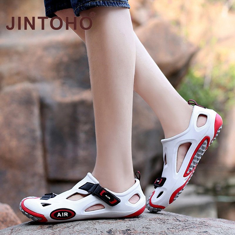 Xăng đan JINTOHO đế cao su chống trượt chống thấm nước cho nam và nữ