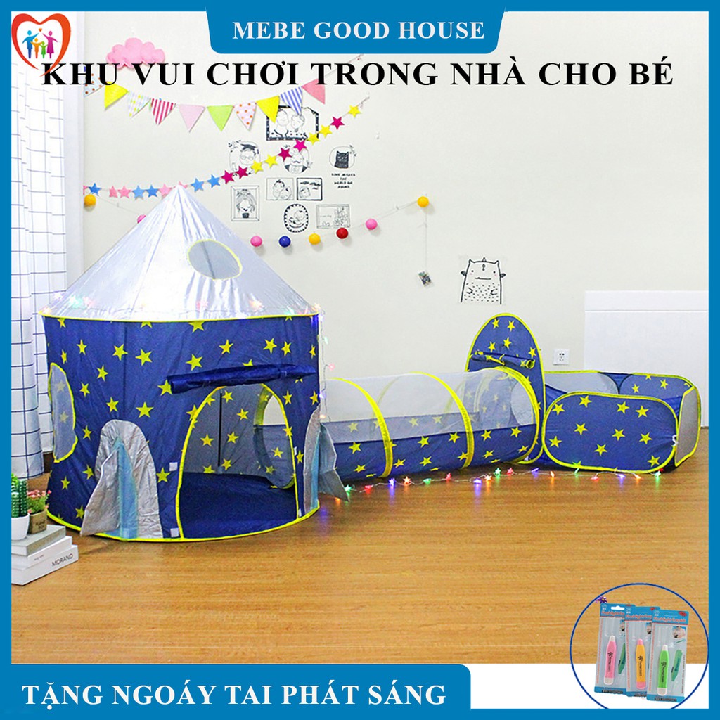 Nhà bóng cho bé, lều bóng tự bung tự gấp gọn khu vui chơi thu nhỏ cho bé ngay trong gia đình của bạn