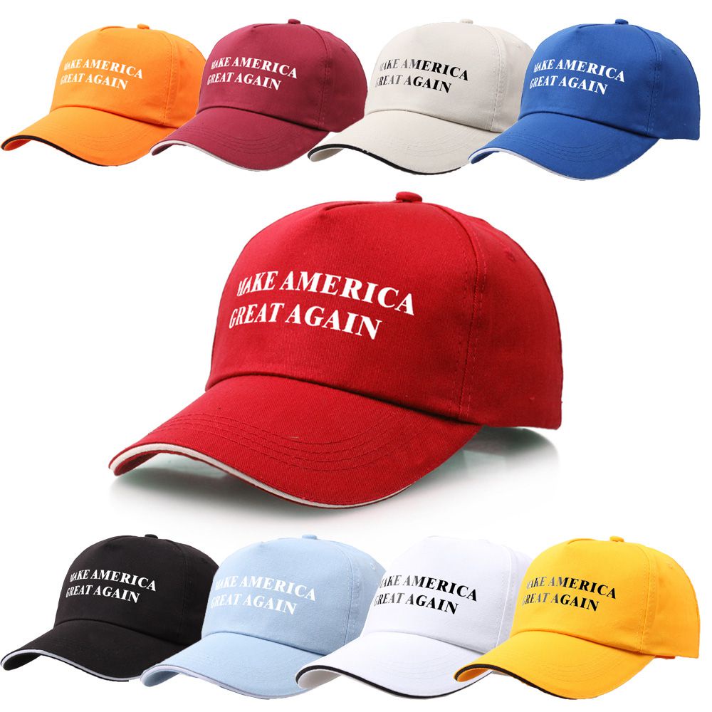 Mũ Lưỡi Trai Thêu Chữ make america great again maga Thời Trang