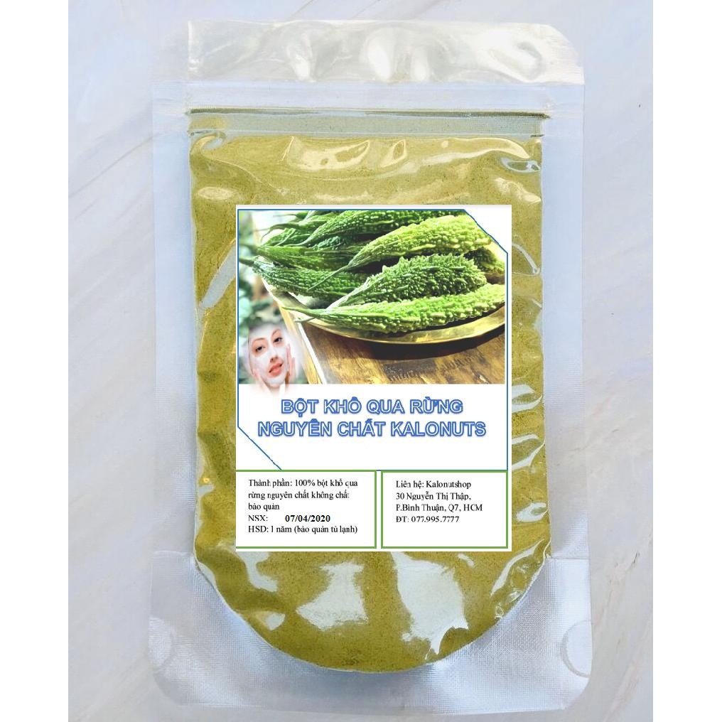 BỘT KHỔ QUA RỪNG  NGUYÊN CHẤT TRỊ MỤN, SE KHÍT LỖ CHÂN LÔNG