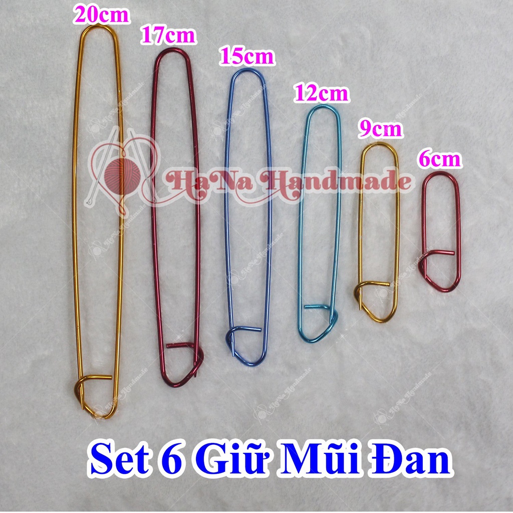 Set 6 kim giữ mũi đan 35k/set