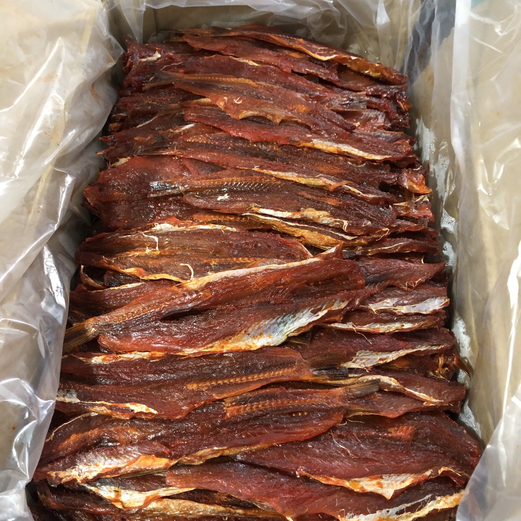Cá mối khô mặn loại ngon/ Khô cá mối đỏ - 2 loại