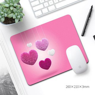 Miếng lót chuột trái tim siêu dễ thương
