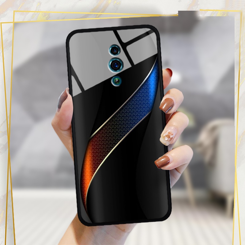 Ốp lưng kính cường lực OPPO Reno - in hình 3D