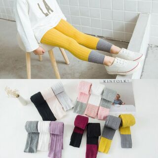 Quần leggings len bé gái
