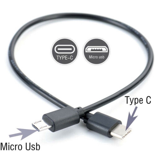 Dây cáp chuyển đổi jack Type-C sang Micro USB tiện dụng