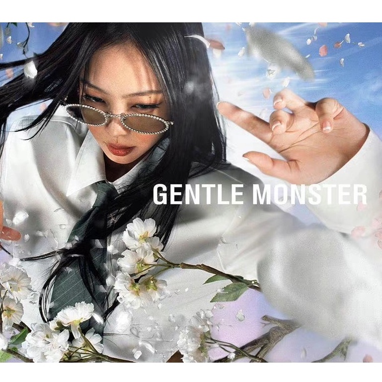 Kính Mát Hình Oval Gọng Kim Loại Jennie Lesyeuxdenini 02 - Jentle Garden Series