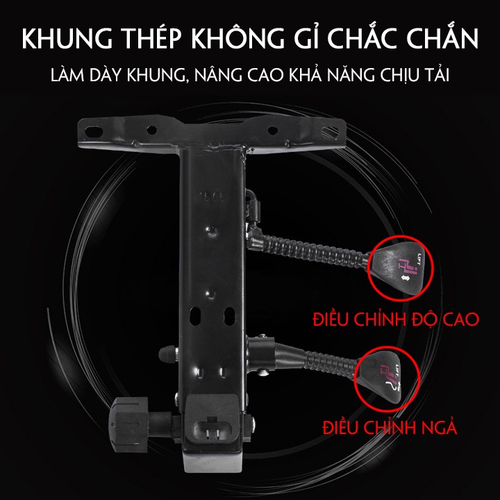 Ghế Game Có Massage ⚡ Tặng Kèm Túi Thơm ⚡ Ghế Gaming Cao Cấp Bọc DA