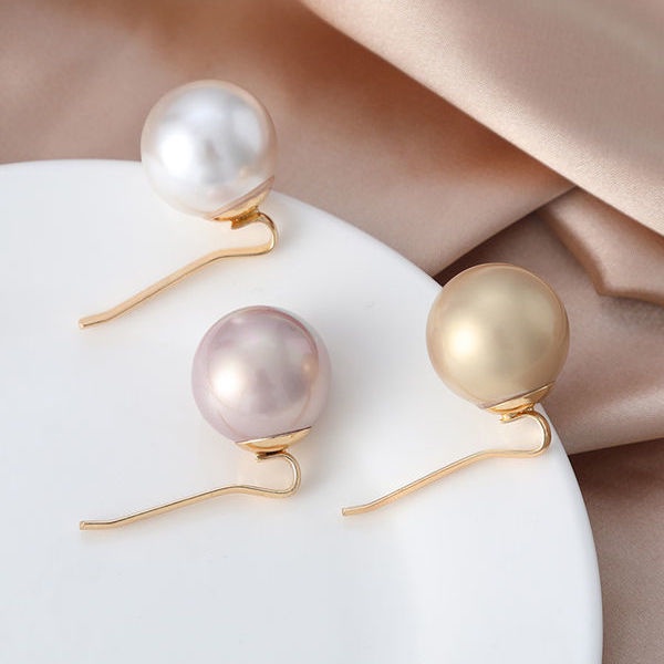 Kẹp tóc đính ngọc trai nhân tạo phong cách Hàn Quốc thời trang