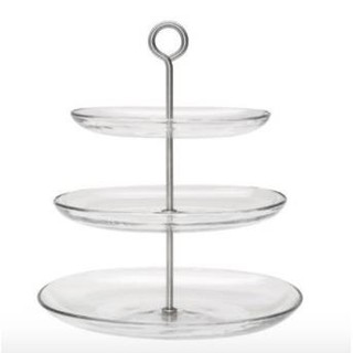 Khay thủy tinh 3 tầng KVITTERA ikea chính hãng