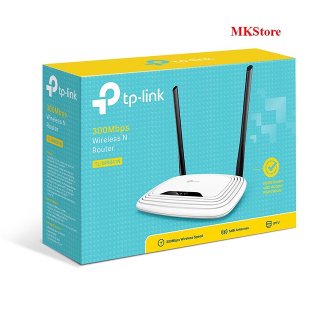 Bộ phát Wifi TPlink 840N _Tốc độ 300Mbps Router chuẩn N không dây