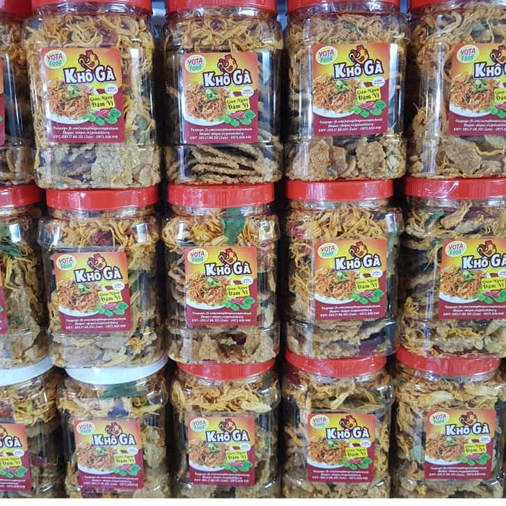 1KG Khô gà cháy bơ tỏi loại ngon | BigBuy360 - bigbuy360.vn