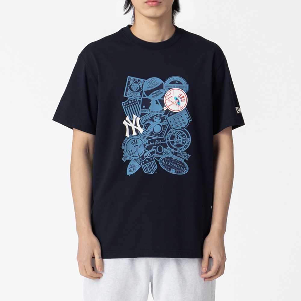 Áo Thun | Áo Phông New Era, Form Unisex Size S M L XL, Màu Trắng, Đen, Navy | BigBuy360 - bigbuy360.vn