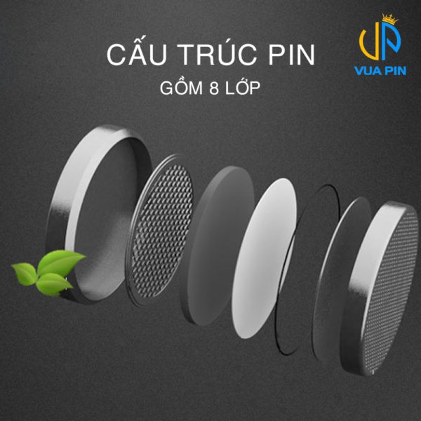 Pin 3V Lithium CR1616 chính hãng Panasonic - Pin cúc áo